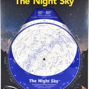The Night Sky 50°-60° (Large) Star Finder