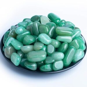 SigMntun Green Aventurine Crystal Set, 72pcs 0.5in