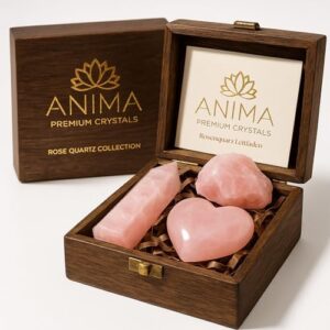 Anima Premium Rose Quartz Crystal Set