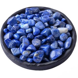 SigMntun Polished Lapis Lazuli Crystals, 0.5in 10oz