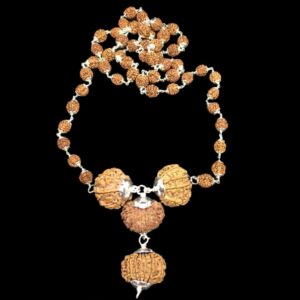 Rudraksha Kavach Mala 8,9,11 Mukhi Rudraksha Combination Nepali Rudraksh Beads Locket