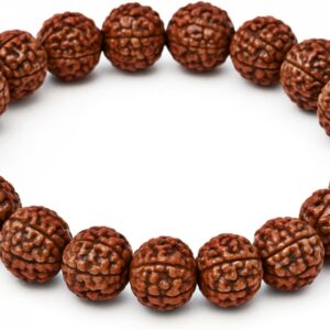 Rudralife 7 Mukhi Rudraksha Bracelet for Men and Women | Lakshmi Bracelet | Original Lab Certified Nepal Rudraksha