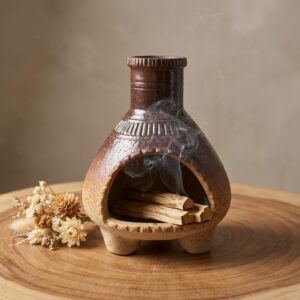 CEREMONY Palo Santo Holder, Mini Ceramic Incense Holder