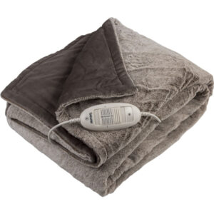 Beurer HD 75 Nordic Electric Blanket, Cuddly Heat Blanket in Fur Look,