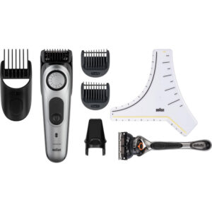 Braun BeardTrimmer 7 BT7420 Battery 40 2 cm Black, Grey