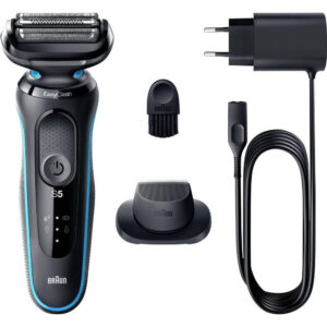 Braun Series 5 51-M1200s men's shaver Foil shaver Trimmer Black, Blue