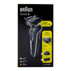 Braun Series 5 51-W1500s Foil shaver Trimmer Black
