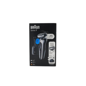 Braun Series 7 71-S7200cc Foil shaver Trimmer Black, Silver