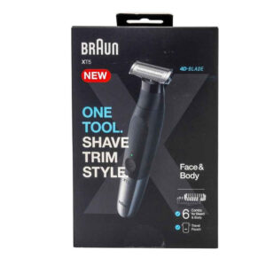 Braun Series X XT5200 Foil shaver Trimmer Black, Metallic