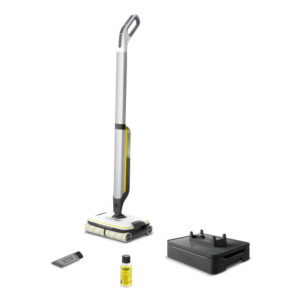 Kärcher FC 7 PLUS Electric mop Battery Wet Bagless Silver 2.85 Ah -