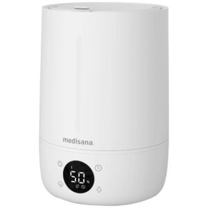 Medisana AH 663 humidifier Ultrasonic 4.5 L Black, White 25 W -