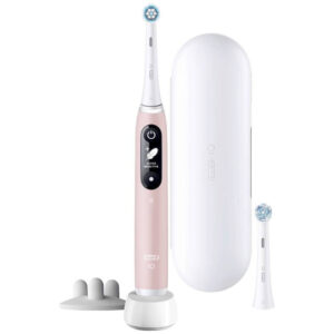 Oral-B iO 6S Adult Vibrating toothbrush Pink, White