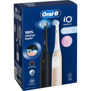 Oral-B iO Series 2 Adult Vibrating toothbrush Black, Pink