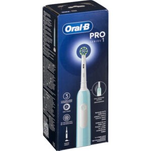 Oral-B Pro 1 Cross Action Adult Rotating toothbrush Blue, White
