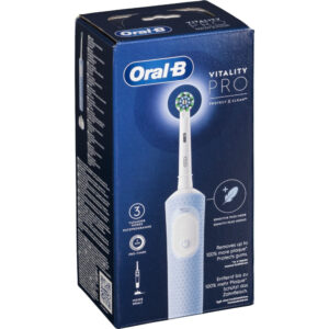 Oral-B Vitality Pro Adult Rotating-oscillating toothbrush Grey, White